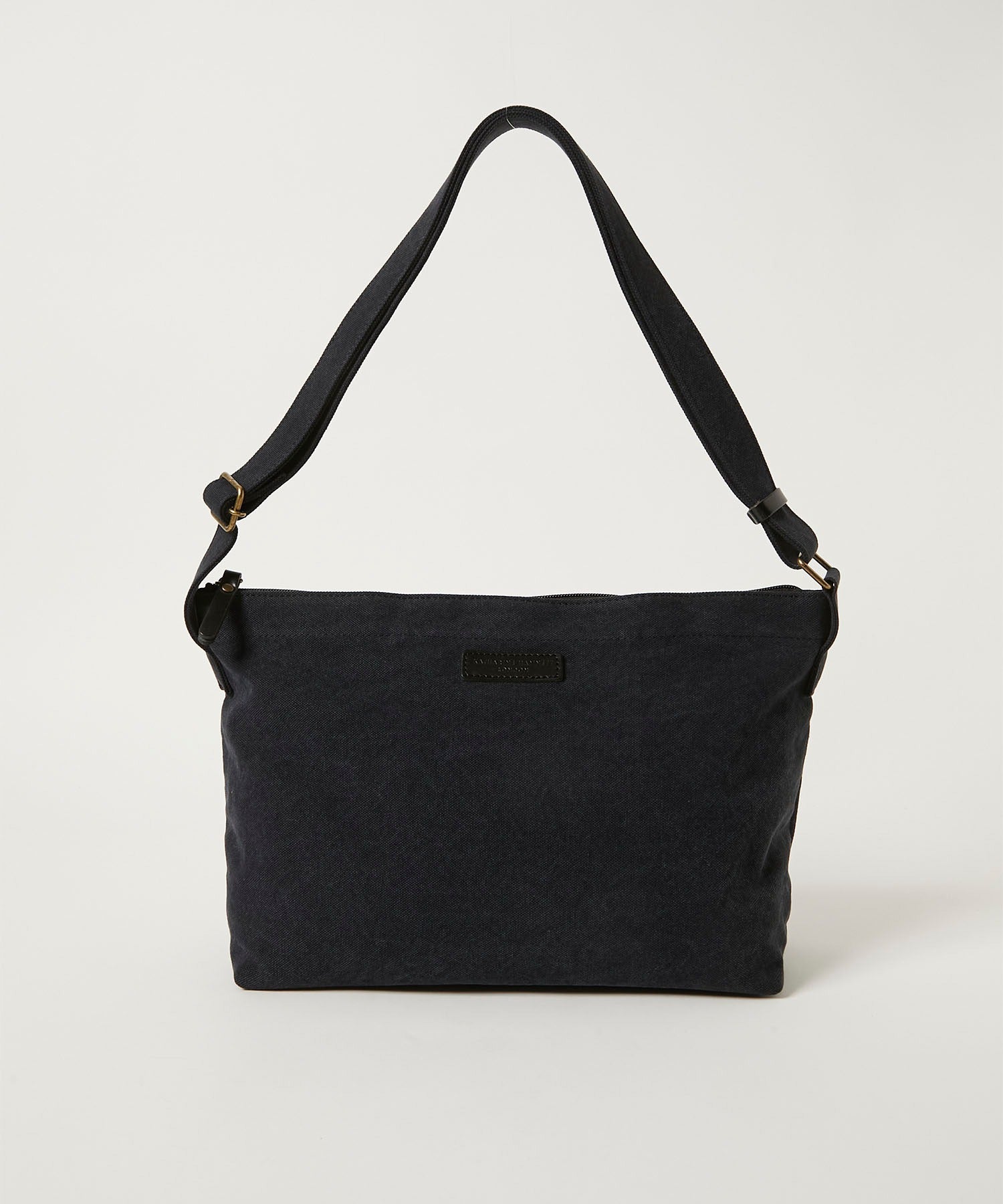 【KATHARINE HAMNETT LONDON】倉敷産帆布 SHOULDER BAG