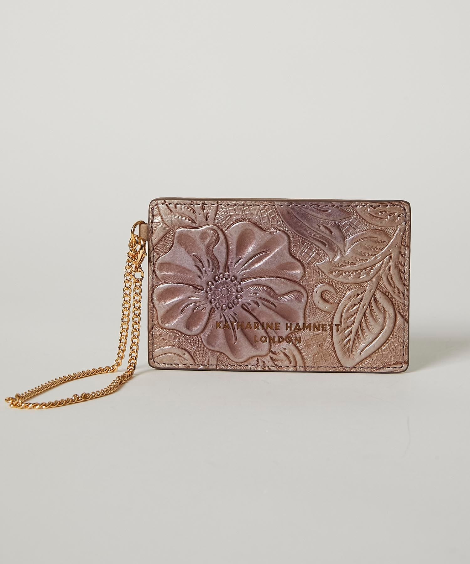 KATHARINE HAMNETT LONDON】BLOOM パスケース（K60119）